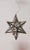 Silver Vintage Silver Star Ceiling Lamp For Sale - Image 8 of 9