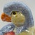Red Hand-Painted Ceramic Parrot Sculpture With Iridescent Glaze For Sale - Image 8 of 10