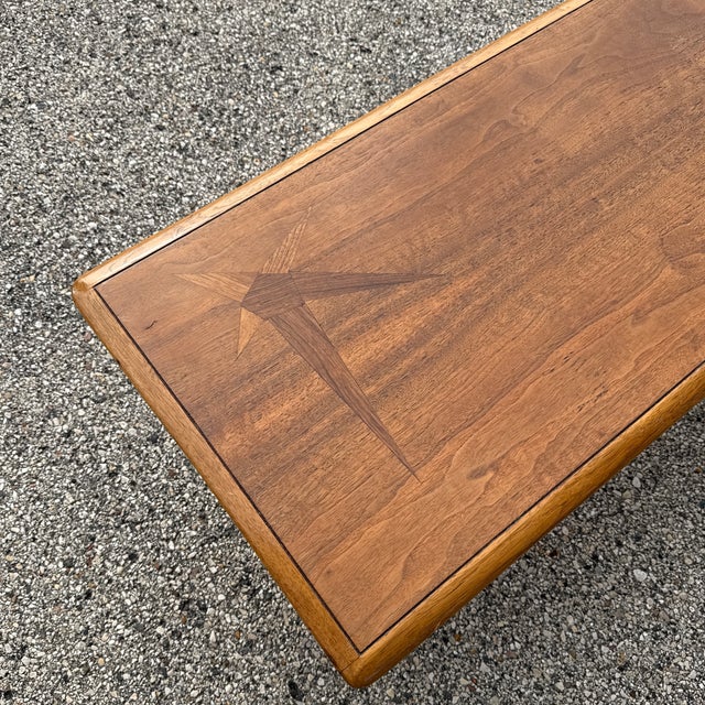 1950s 1959 Lane Constellation Long Coffee Table For Sale - Image 5 of 12