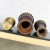 Wood Vintage Trio of Tribal Drums Carved Wood and Animal Hide For Sale - Image 7 of 13