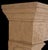 20th Century French Carved Limestone Fireplace with Scrolled Jambs For Sale - Image 4 of 5