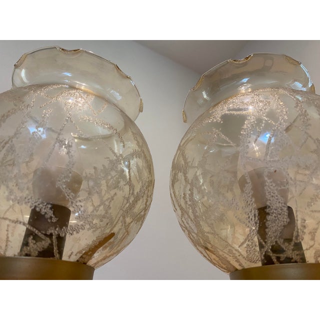 Mid-Century Modern Vintage Kozole Bedside Table Lamps, Former Yugoslavia, 1970s, Set of 2 For Sale - Image 3 of 14