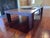 Italian Italian Modern Low Coffee Table in Dark Oak (C. Early 2000s) For Sale - Image 3 of 6