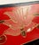 Antique Chinese Red Lacquer Box Porcelain Plaque Metal Inlay C1920 For Sale - Image 12 of 18