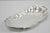 Silver Vintage English Victorian Style Scalloped Oval Narrow Silver Plated Trinket Dish For Sale - Image 8 of 10