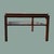 Wood Mid-Century Modern Travertine Top Side Table in Walnut, 1970s For Sale - Image 7 of 9