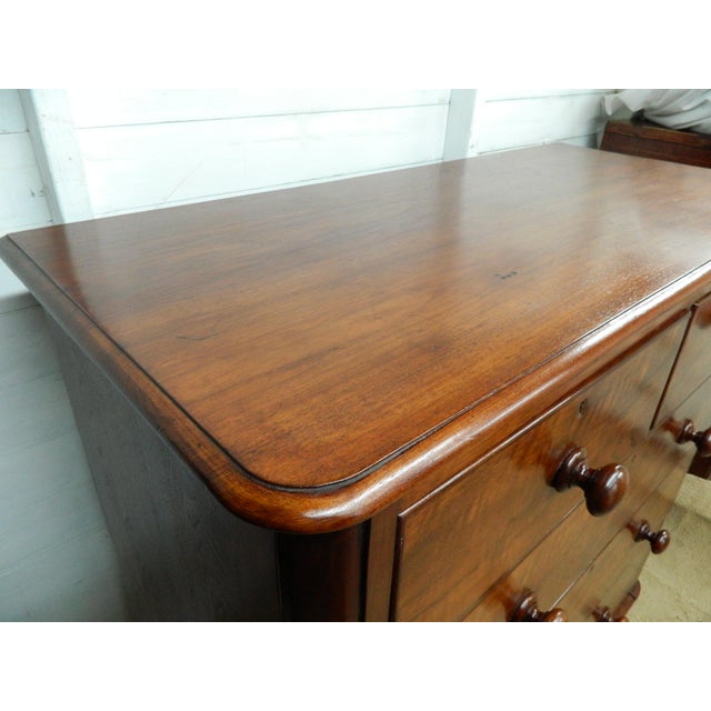 Victorian Mahogany Chest of Drawers For Sale - Image 4 of 18