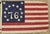 A wonderful vintage Bennington “76” commemorative flag created for the 1976 United States Bicentennial celebration,...