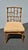 Baker Furniture Company Vintage Baker Furniture Chippendale Bamboo Side Chair W Leather Straps For Sale - Image 4 of 14