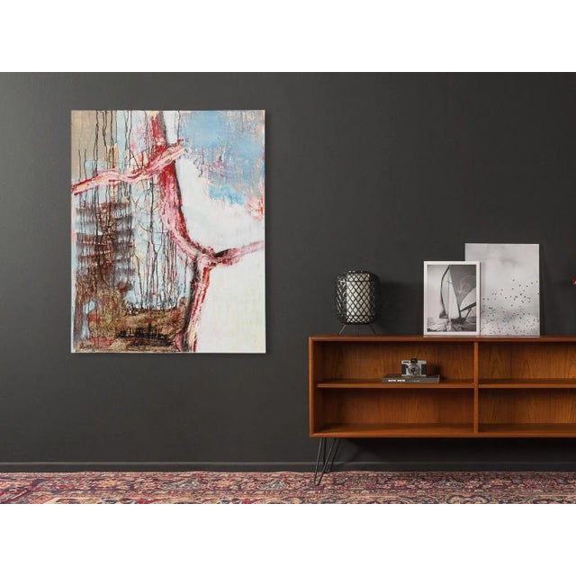 Detlef Hagenbäumer "Eternity". Oil and acrylic on canvas. This piece has an attribution mark, I am sure that it is...