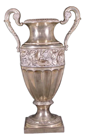 Antique Amphora in Silver Plating