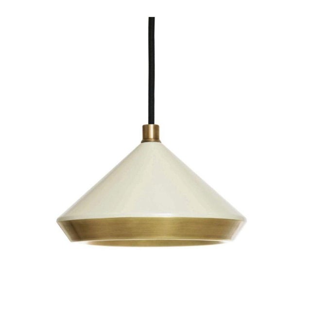 Not Yet Made - Made To Order Shear Pendant Light in Brass by Bert Frank For Sale - Image 5 of 6