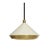 Not Yet Made - Made To Order Shear Pendant Light in Brass by Bert Frank For Sale - Image 5 of 6