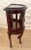 1950s China Cabinet Demilune Half Moon Shape Curio Display, Lighted, Beveled Glass 1a For Sale In Palm Springs - Image 6 of 13