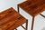 Brown Rosewood Sled-Legged Side Tables, Denmark, 1960s, Set of 2 For Sale - Image 8 of 14