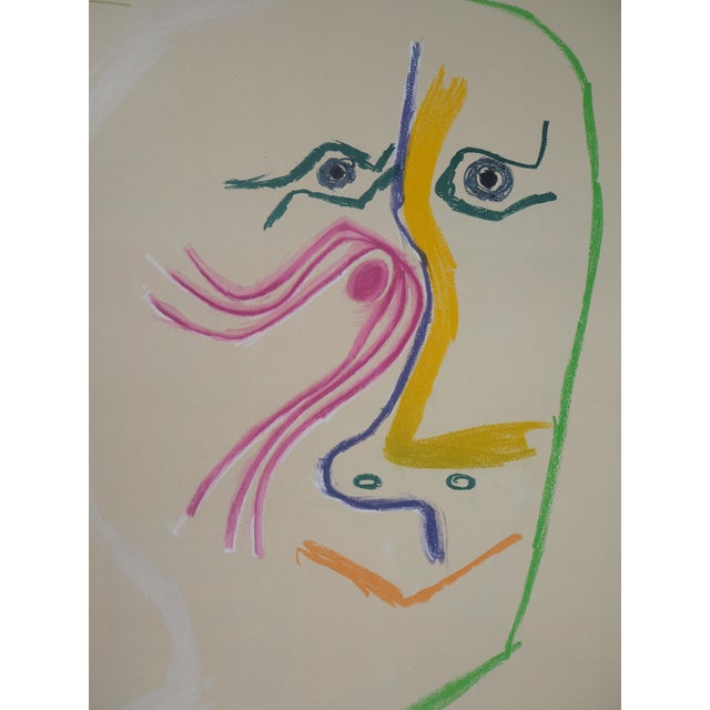 Modern Homage to René Char Poster attributed to Pablo Picasso, 1969 For Sale - Image 3 of 7