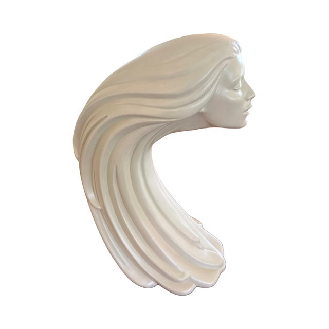 Large 1977 Sittre Ceramic Products "Lady in the Wind" Figurative Sculpture For Sale - Image 4 of 7