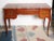 Fruitwood Poudre Vanity Furniture Queen Anne Style Fruitwood Dressing Table with Mirror by John Widdecomb C Size: 46 in. x...
