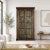 Dimensions: 35"W X 16"D X 67"H Features: • Antique teak wood doors repurposed • 100% solid wood construction • Mango wood...