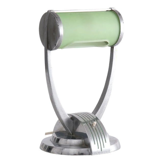 British Art Deco Desk Lamp by Joseph Lucas, 1930s For Sale