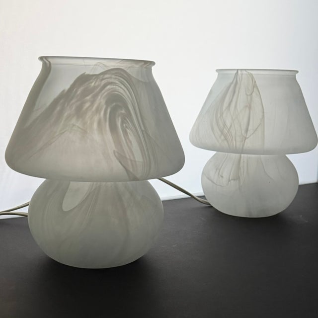 Murano Glass Table Lamps, 1960s, Set of 2 For Sale - Image 4 of 18