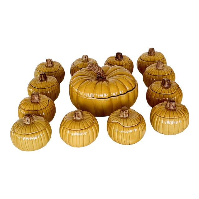 Early 21st Century William Sonoma Pumpkin Harvest Soup Tureen