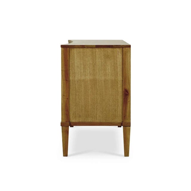 Not Yet Made - Made To Order Neo Classic Incurved Commode For Sale - Image 5 of 9
