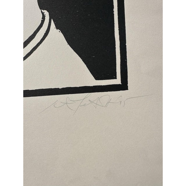 1990s Schindehütte Albert, Even with Brothers Grimm Krause's Fairy Tale, 1996, Woodcut For Sale - Image 5 of 8