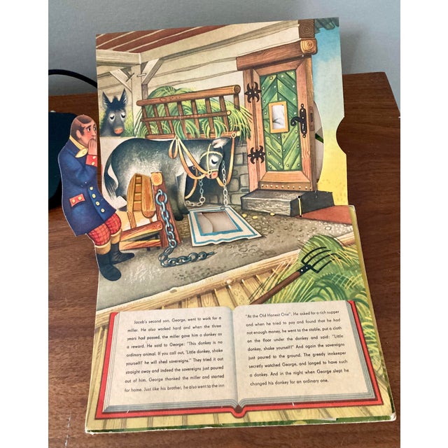 Paper Antique Children’s Pop-Up Book “Table Lay Yourself” For Sale - Image 7 of 10