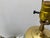 Vintage Chinoiserie Green Ceramic Floral Table Lamps With Brass Bases a Pair For Sale - Image 10 of 18