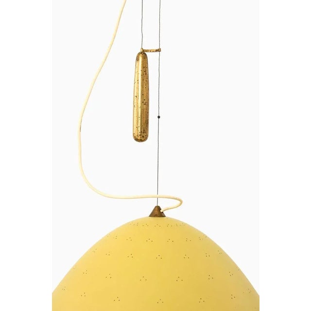 Ceiling Lamp Produced attributed to Paavo Tynell for Taito Oy, 1950s For Sale - Image 3 of 9