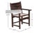 Wood Set of Seven 1700s Walnut & Leather Chairs. - Dupont Family Estate For Sale - Image 7 of 13