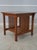Age: c2002 Details: #32 Finish Arts & Crafts Style High Quality Construction Smoked Glass Stretcher Base Frame Offered @...