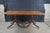 Late 20th Century Baker Satinwood & Mahogany English Regency Duncan Phyfe Style Dining Table 122" For Sale - Image 6 of 18