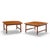 Mid-Century Modern Folke Ohlsson for Dux Mid Century Swedish Teak Side End Tables - Pair For Sale - Image 3 of 12