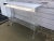 Mid 20th Century Midcentury Lucite Bar Mirrored with Chrome Foot Railing For Sale - Image 5 of 9
