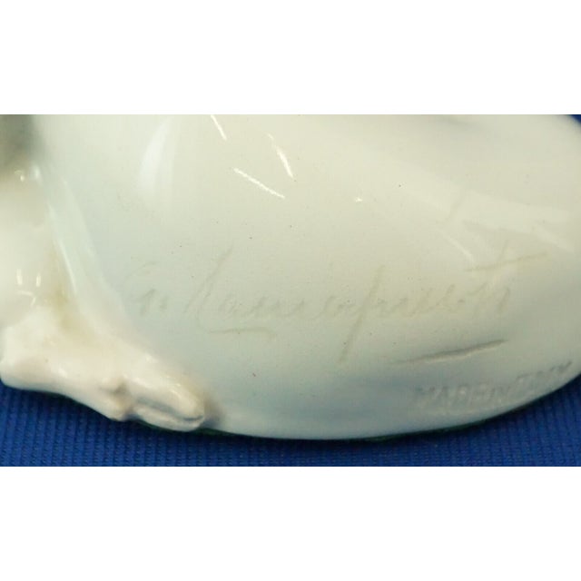 Vintage Italian Stoneware and Ceramic Figurine by Guido Cacciapuoti, 1920s For Sale - Image 17 of 18