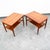 Mid-Century Modern Mid Century Modern Nightstands End Side Table Drawer Walnut Vintage Hekman Shelf For Sale - Image 3 of 12