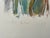 Contemporary Silvia Sanjurjo (Argentine) "Serie Pasajes: Enlace" Hand-Embellished 1/1 Monotype & Pastel – Centro De Edición – Unframed (15.25" X 20.125") For Sale - Image 3 of 7