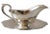 Vintage C1970's Gorham Silver Plate Gravy Boat W/Attached Underplate For Sale