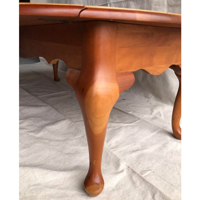 Vintage Bassett Cherry DropLeaf Coffee Table Chairish