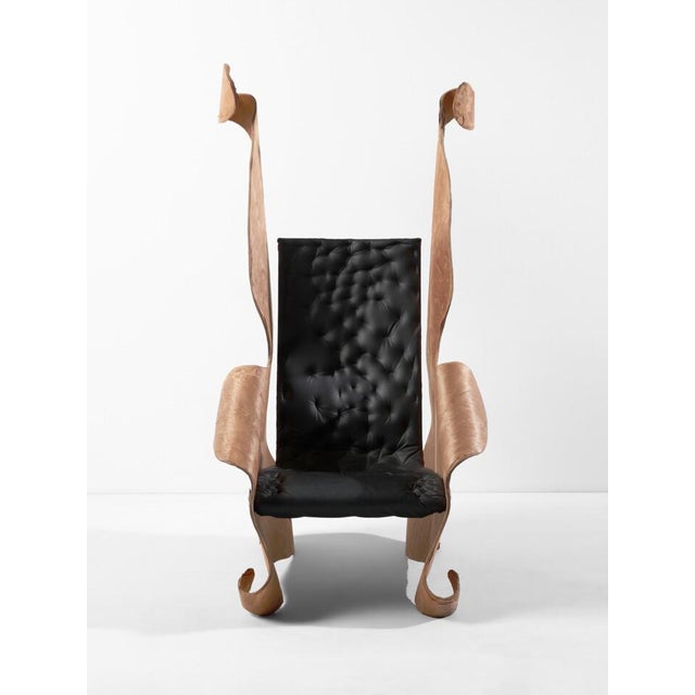 Louis xiv armchair — chanan de lange (b. 1955), edition 5/8 – 2008 a collector's item created by designer and artist...