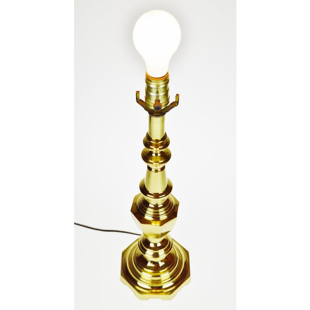 Vintage Berman Brass Table Lamp Chairish