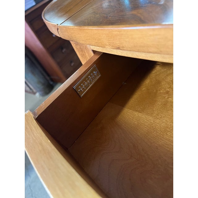 Saffron Late 20th Century Drop Leaf Side Table by Bollier & Company by Decca For Sale - Image 8 of 12