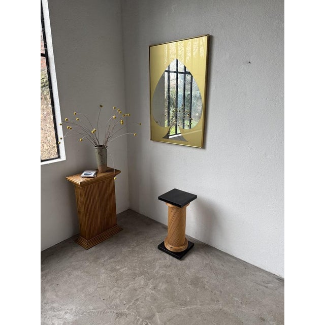 Rattan Column from Vivai del Sud Crespi, 1960s For Sale - Image 11 of 18