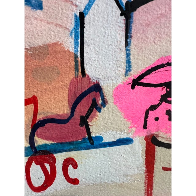 Mid 20th Century Original Impressionist Painting by Cobelle For Sale In West Palm - Image 6 of 9