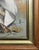 Strinking mid-century oil original oil on canvas by aclaimed Japanese Artist Hideli Hanaabusa (1913-2001), also Known as...