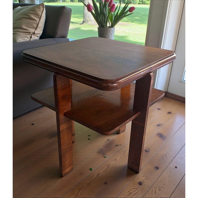 Mid 20th Century Art Deco Italian Square Tea/Coffee Table For Sale - Image 16 of 18