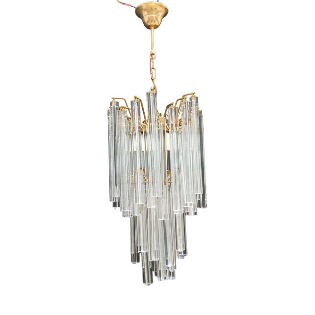 Chandelier from VeArt, 1960s For Sale