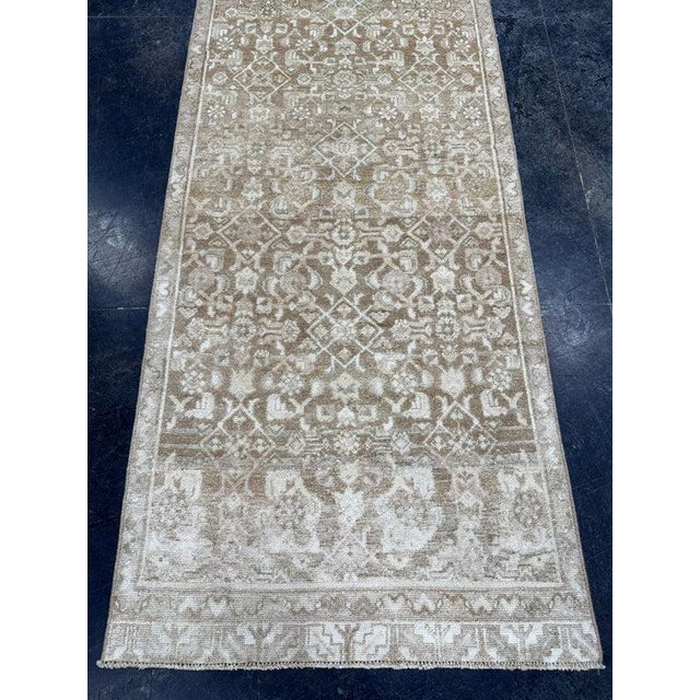 Contemporary Turkish Vintage Rug 2'9" x 9'7" For Sale - Image 3 of 7